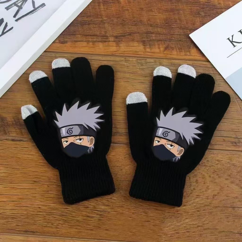 Sarung Tangan Naruto Sasuke Konoha Touch Screen Gloves Elementary ...