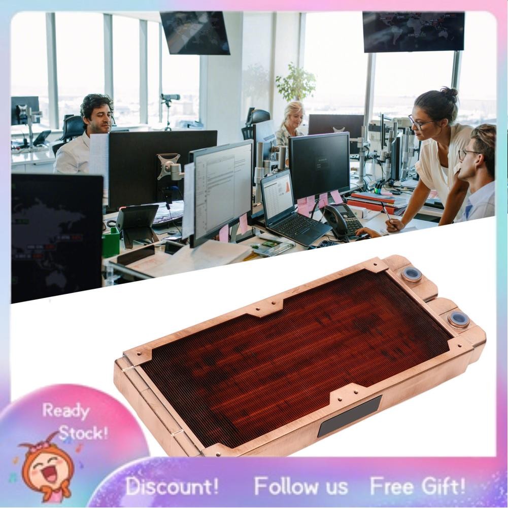 Ujewndju VBESTLIFE All Copper Heat Exchanger Radiator Computer Water ...