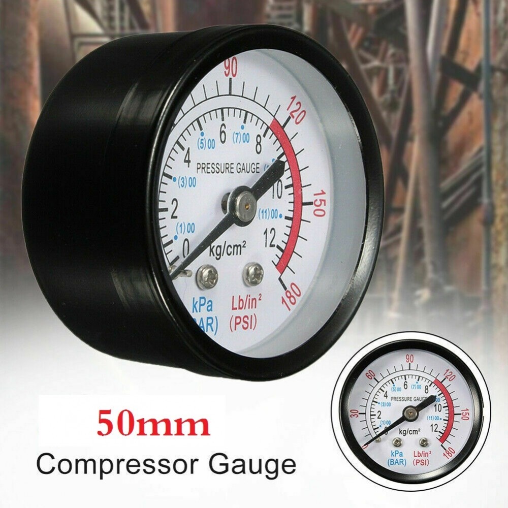 -New In April-Easy to Read 50mm For Air Pressure Gauge for Monitoring ...