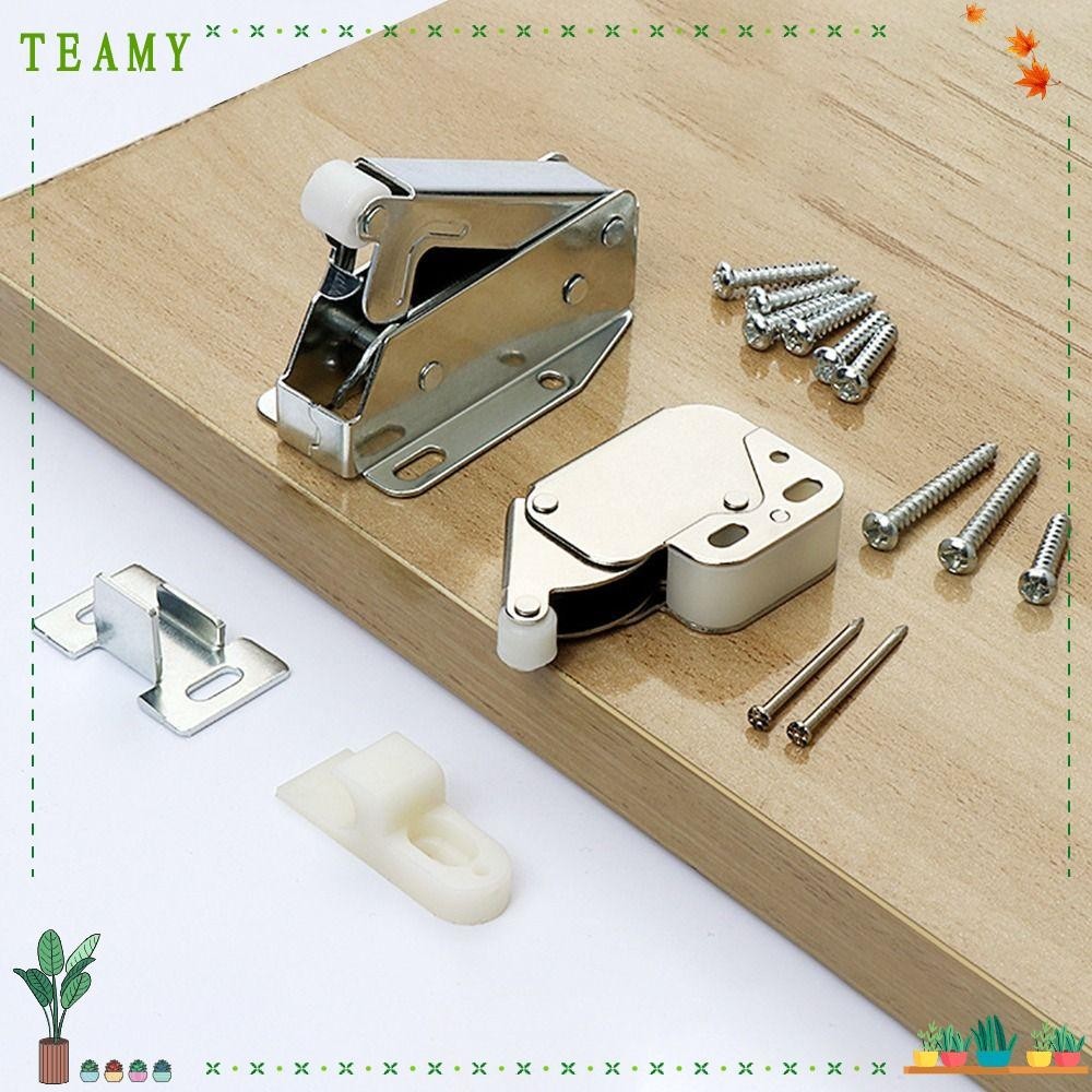 TEAMY Sliding Door Catcher Practical Spring Door Latch Slide Locker ...