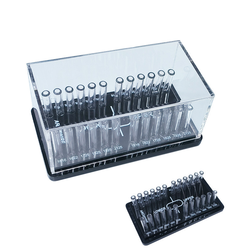 Dental Orthodontic Round Archwire Box Dental Holder Acrylic Dispenser ...