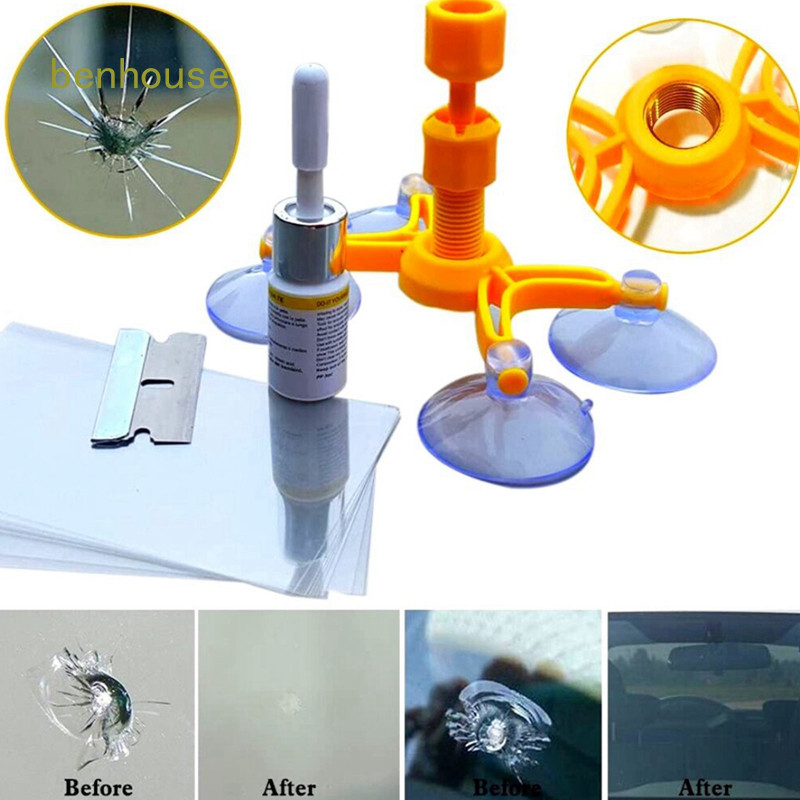 Glass Glue Crack Repair Liquid For Car Windshield Crack Repair Kit