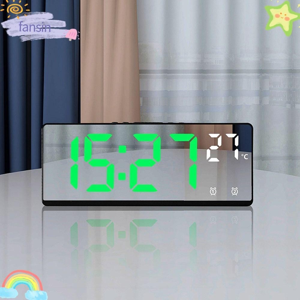 FANSIN Electronic Clock, Backlight Multi-functional Digital LED Clocks ...