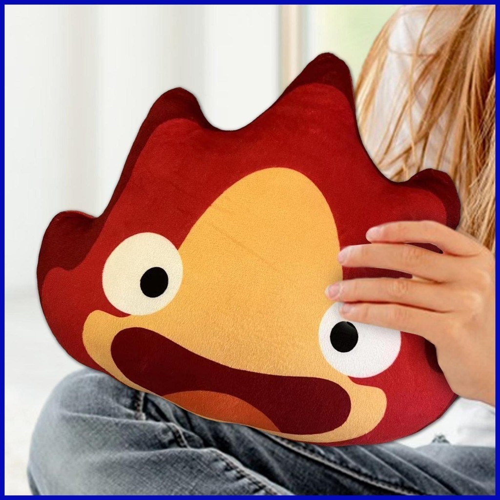 Demon Plush Creative Funny Campfire Plush Kids Flame Cartoon Pillow ...