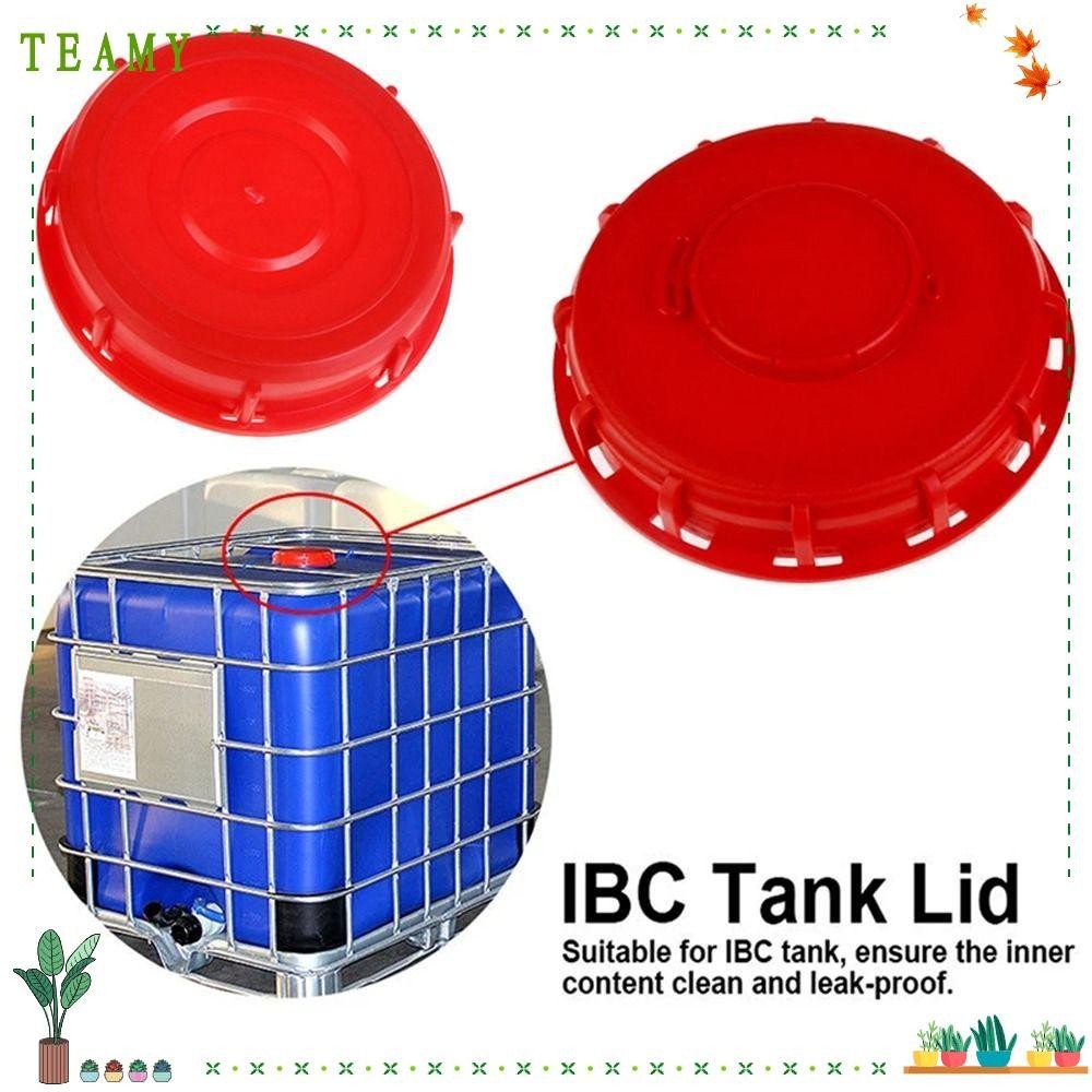 TEAMY 1Pcs IBC Tank Lid, with Gasket with Breathing Hole Water Liquid ...