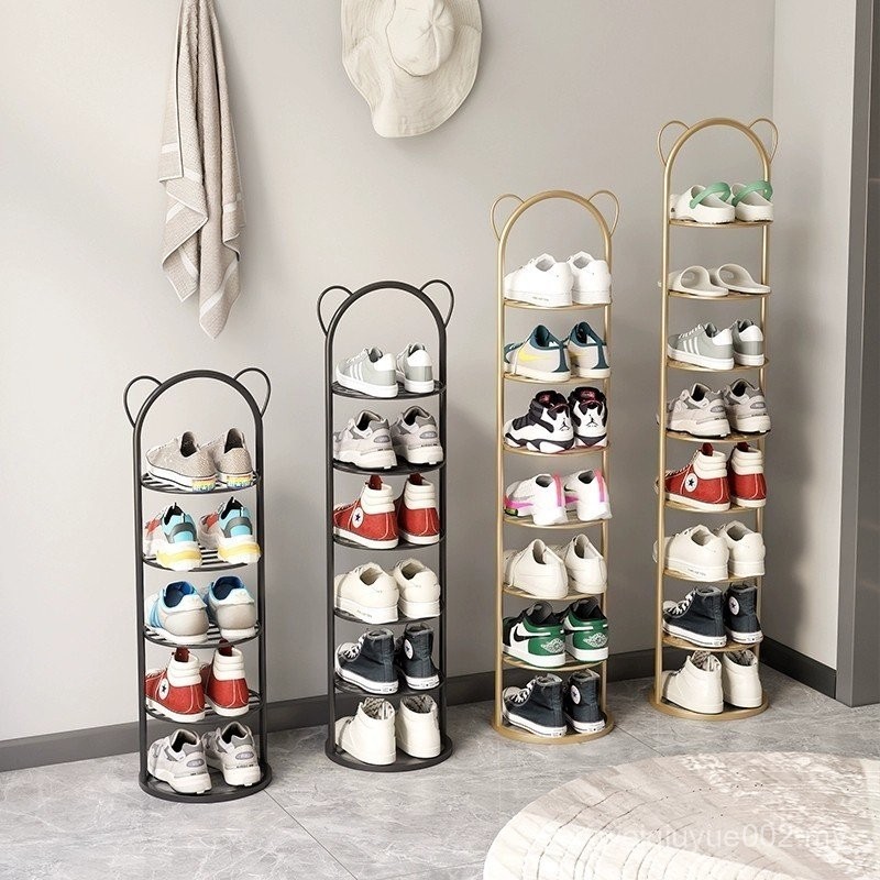 Hot Sale Little Bear Creative Economical Floor-standing Iron Shoe Rack ...