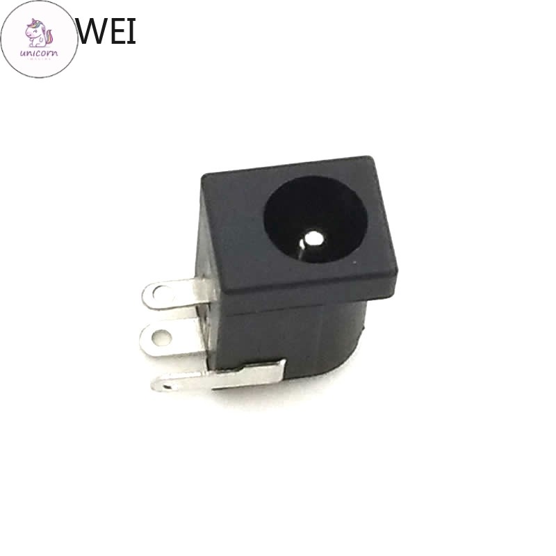 UN 20pcs DC Power Jack Socket Female 5.5*2.1mm Connector Barrel-Type ...