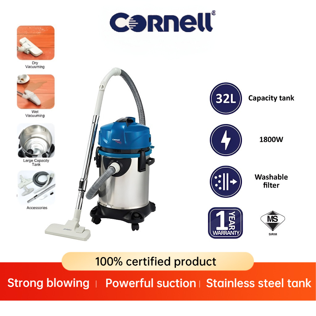 Wet Dry Vacuum Cleaner For Carnull