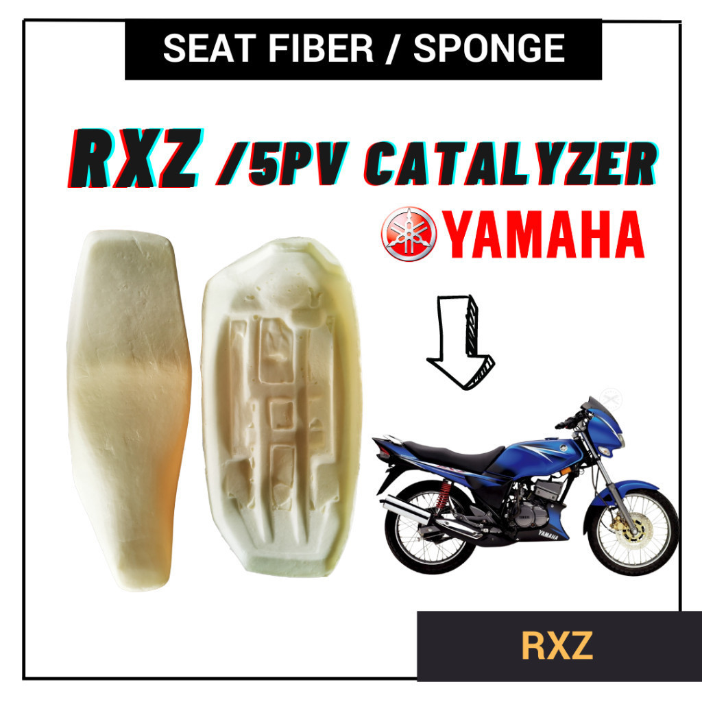 YAMAHA RXZ 5PV CATALYZER NEW MILI 3BS BOSS ENERGYNI SPAN SEAT FIBER ...