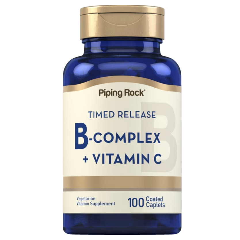 Ready Stocks Timed Released B-Complex + Vitamin C, 100 Caplets (Made in ...