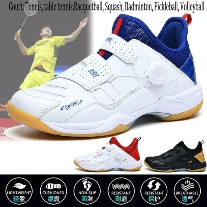 New Badminton Shoes Pickleball Shoes for Men Womens Court Shoes Indoor ...