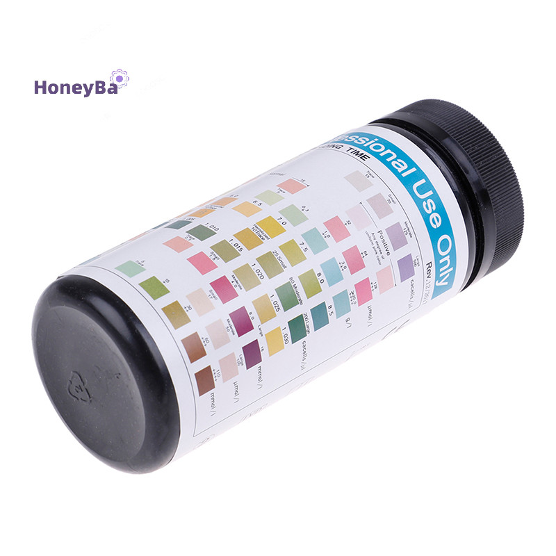 honeybee1 URS-10T 100strips Urinalysis Reagent Test Paper 10 Parameters ...