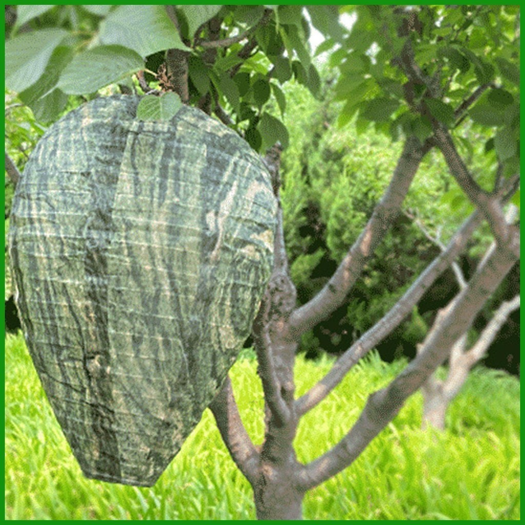 Japanese Beetle Traps Outdoor 8 Pack Wasp Nest Decoys With 24 Fake Bees ...