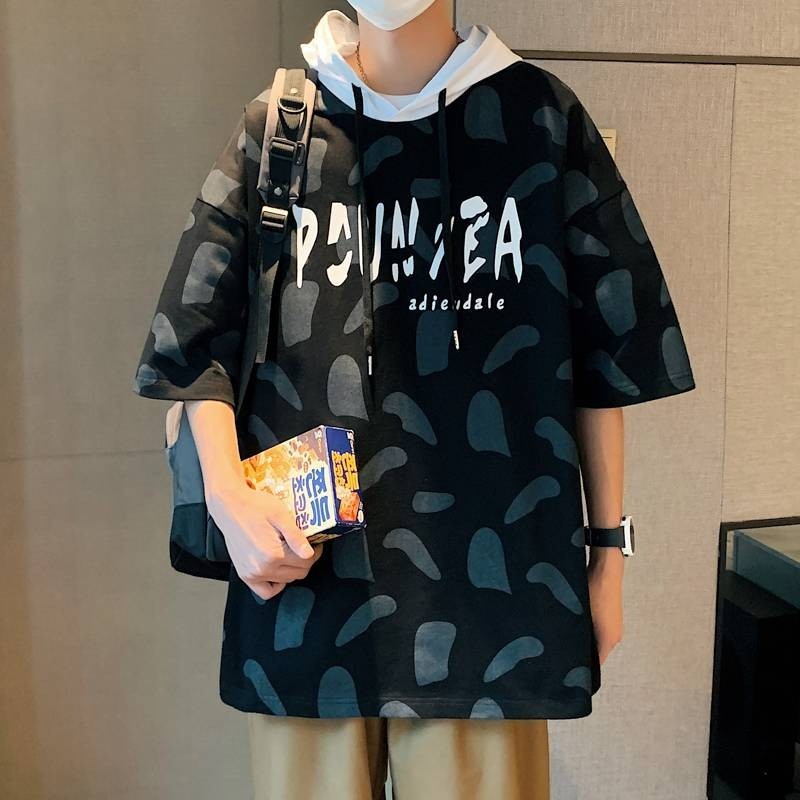 baju t shirt lelaki murah viral baju kaos lelaki Sweater Susu 2022 Gaya