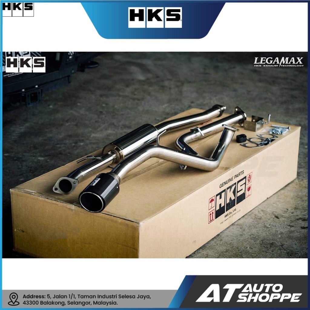 HKS LEGAMAX MUFFLER EXHAUST FOR TOYOTA FORTUNER 2015ON Shopee Malaysia