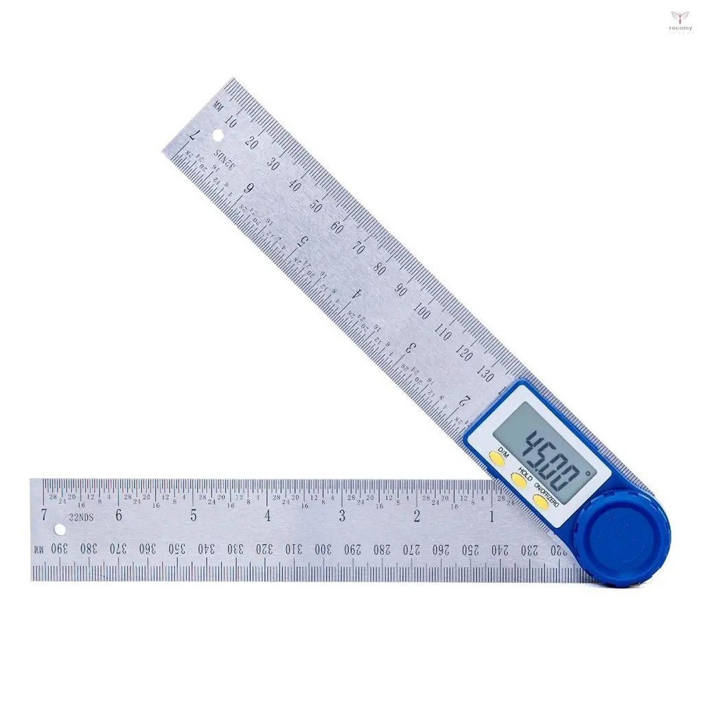 Digital Protractor 200mm 7 Inch Digital Angle Finder Protractor Ruler ...