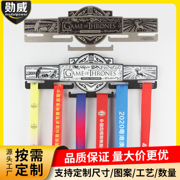 medal frame medal hanger medal frame display Cross-border Wrought Iron ...