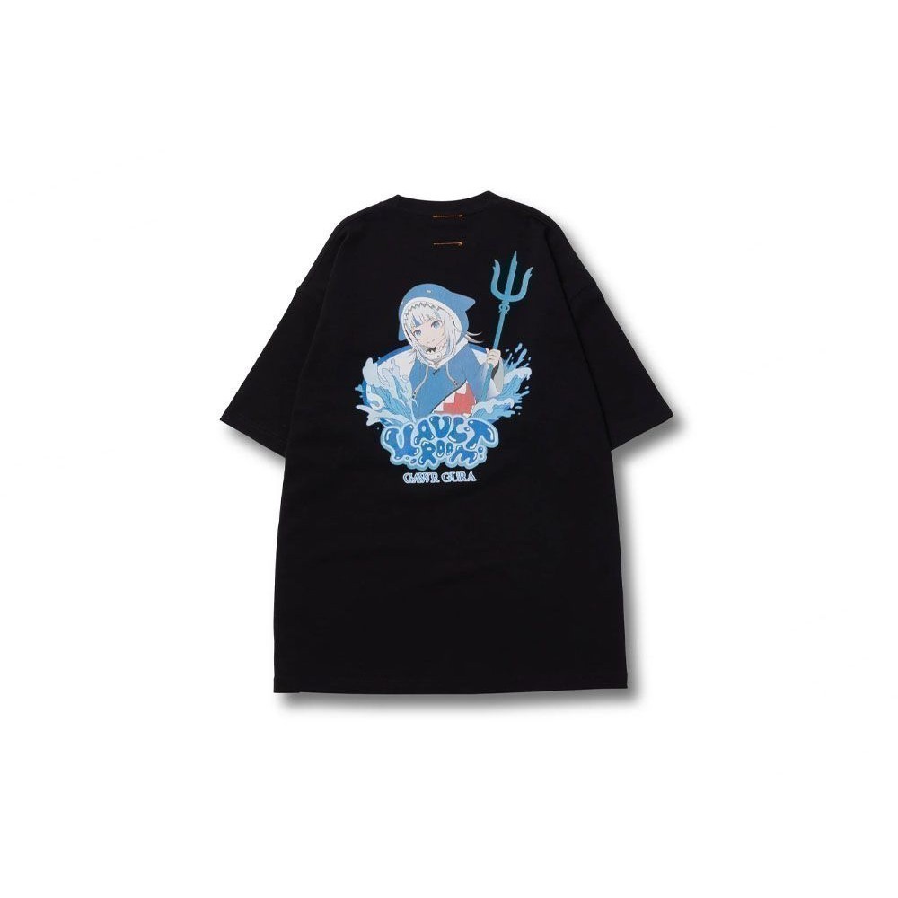 VAULTROOM x GAWR GURA Tee Black Unused Shopee Malaysia