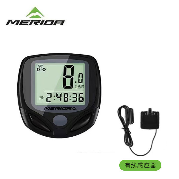 Merida Mountain Bike Wireless Stopwatch Road Bike Speedometer Cycling ...