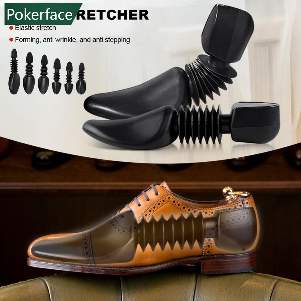 POKERFACE Adjustable Plastic Spring Shoe Brace Elastic Expansion ...