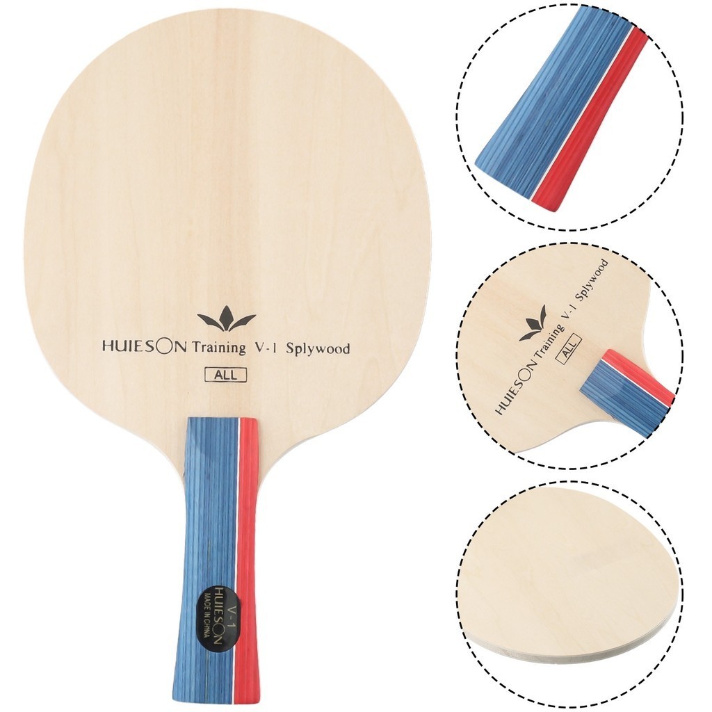 DOLL Table Tennis Racket For ping Pong 5 layers Medium Speed For ping ...