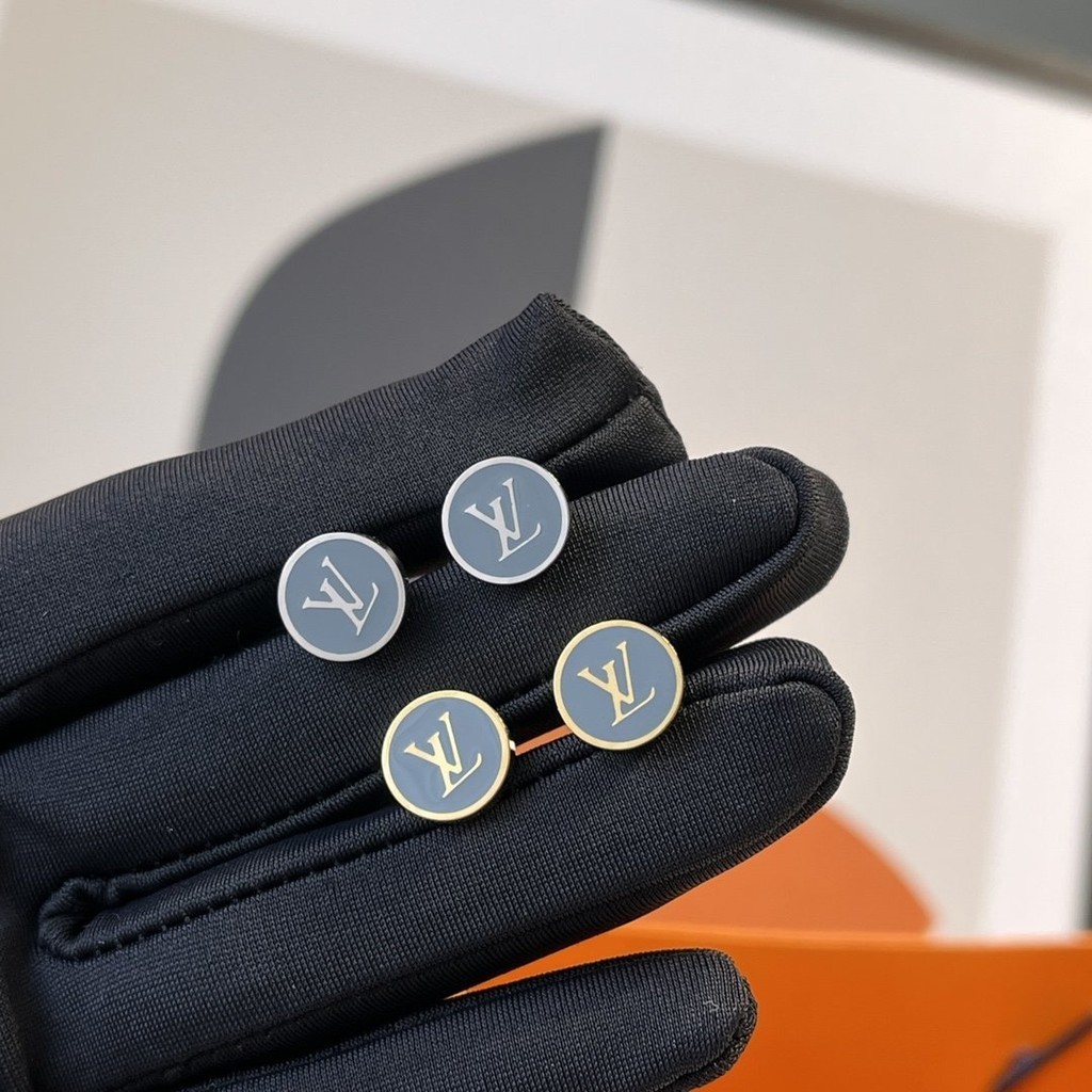 Fashion LV Earring Titanium Steel Waterproof Non Rusting Letter Logo