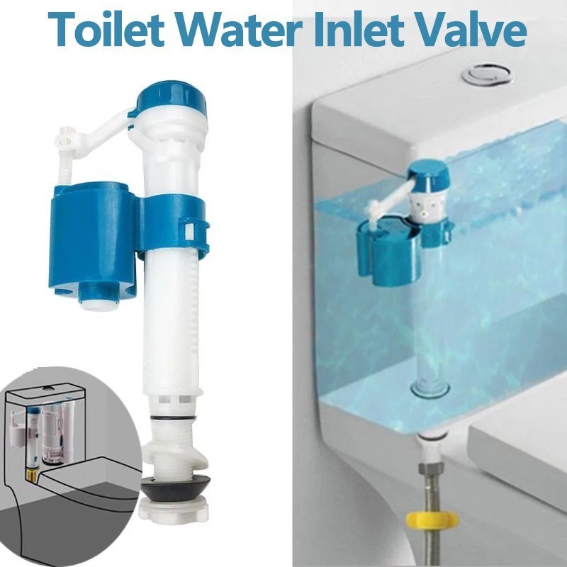 Toilet Cistern Inlet Valve Outlet Fill Valve Adjustable High Pressure ...