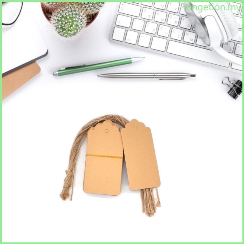 RAN 100 Pieces Labels Writable Labels Rectangle Hanging Labels Labels ...
