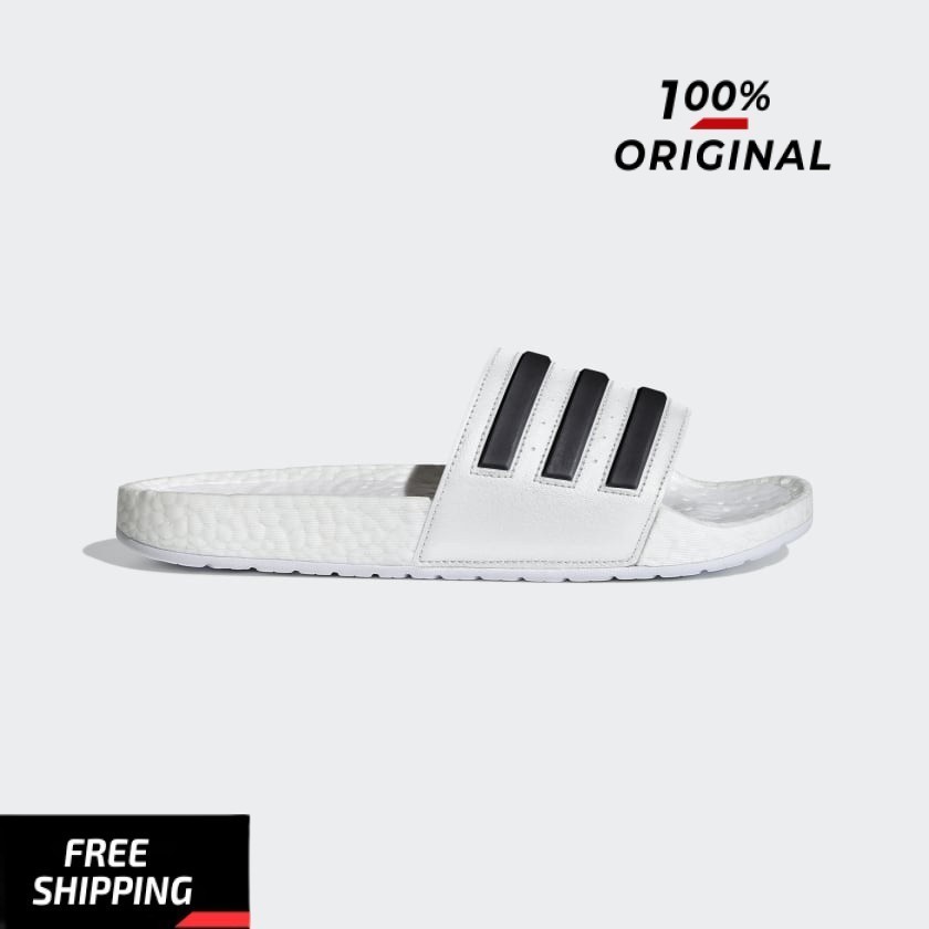 Adidas slides with boost hot sale