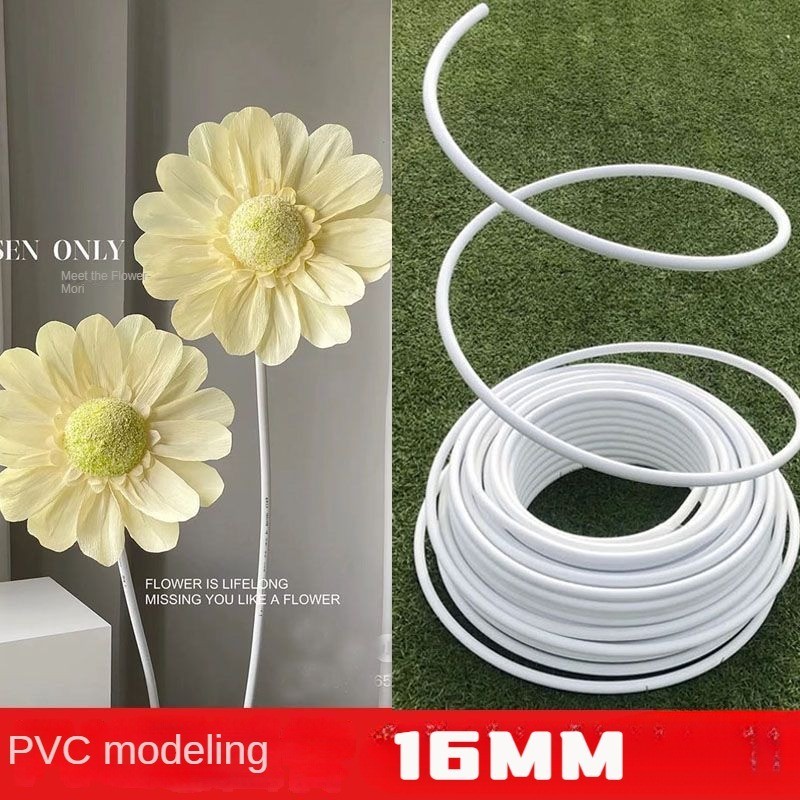 In stock Giant Flower Flower Stem Aluminum Plastic Tube Wedding PVC ...