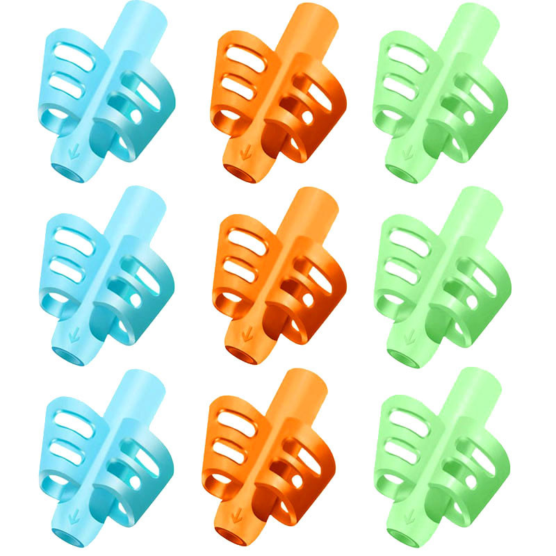 3PCS Children Writing Pencil Pan Holder Kids Learning Practise Silicone ...