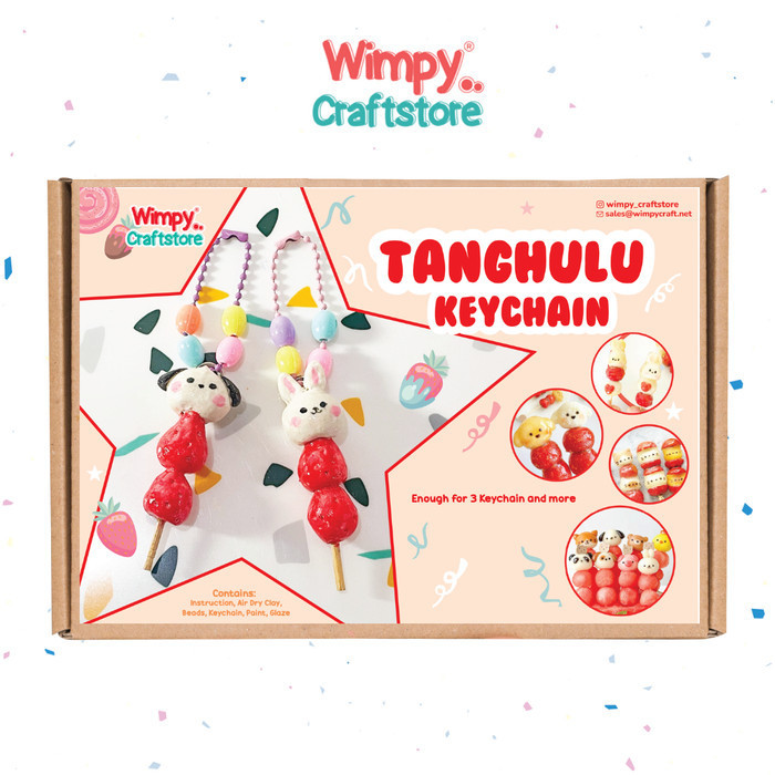 Wimpy Tanghulu Keychain Craft KIT Crafts For Children's Learning ...