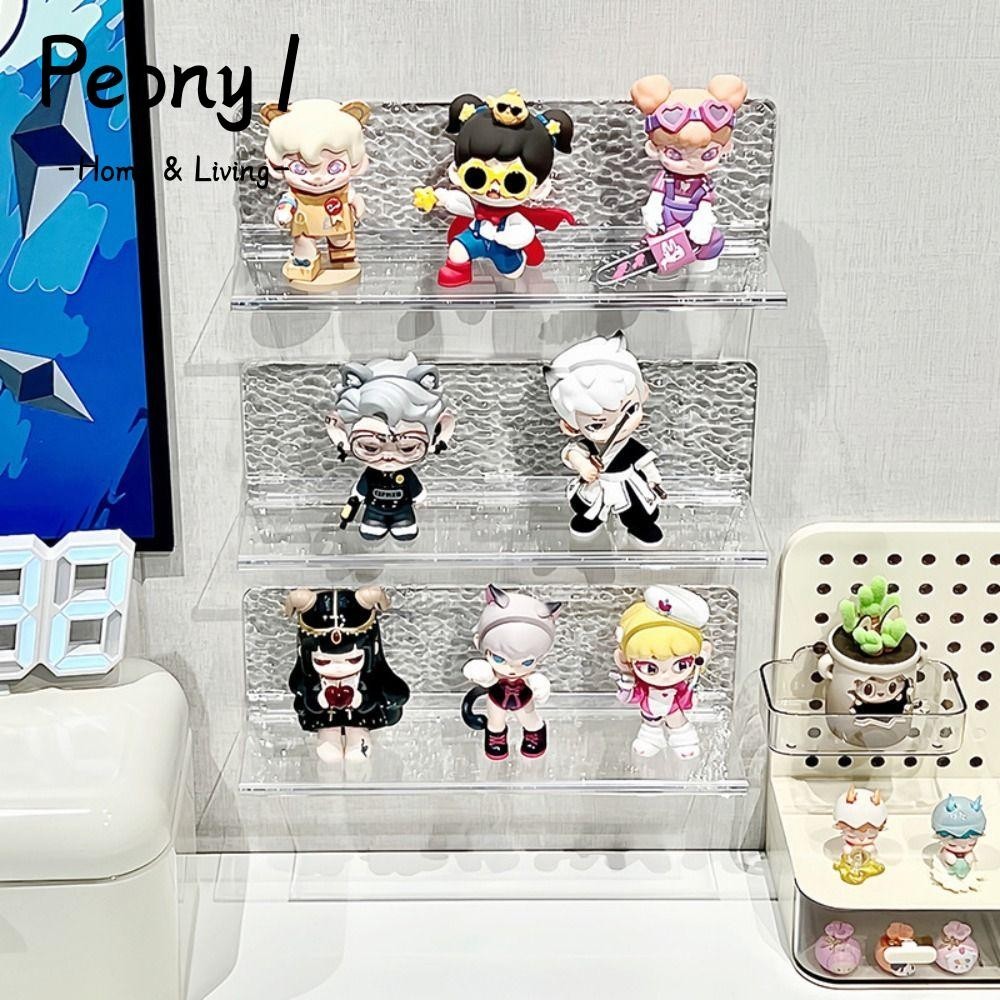PEONY1 Garage Kit Display Rack, Wall Mounted Open Space Action Figure ...
