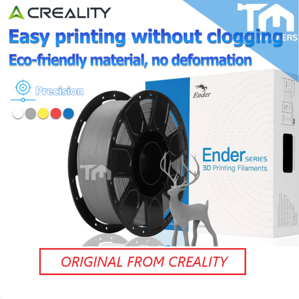 Creality 3D Printer Filament Ender PLA/PLA+ Filament 1.75mm No-Tangling Strong Bonding and Overhang PerformanceTECHMAKER
