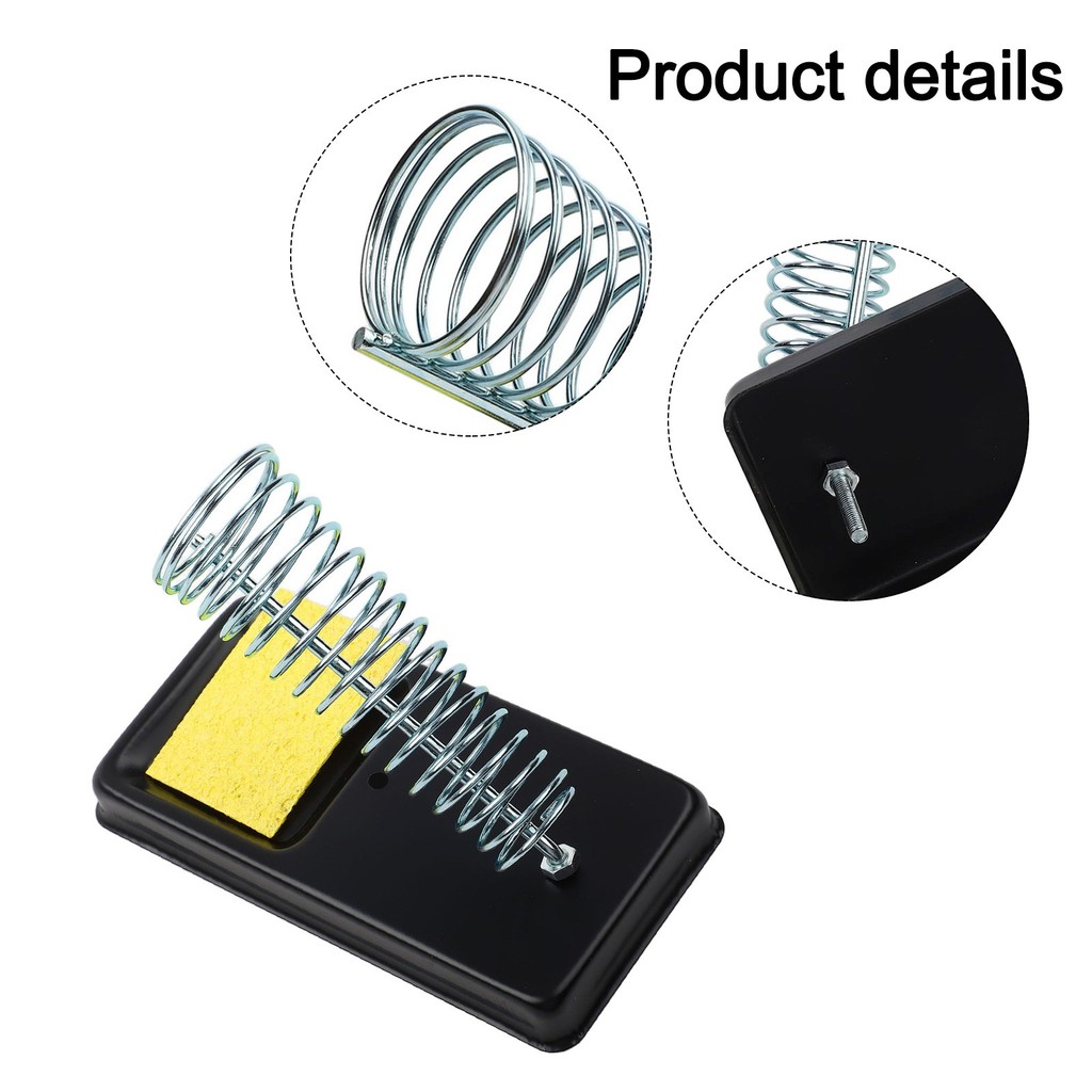 Soldering Iron Stand Desoldering Solder Spare Sponge Base Equipment ...