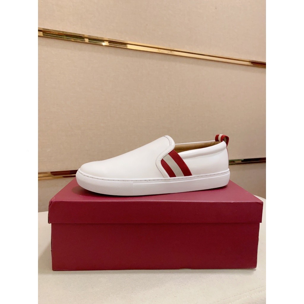 Bally Simple new style men Casual comfortable loafers | Shopee Malaysia