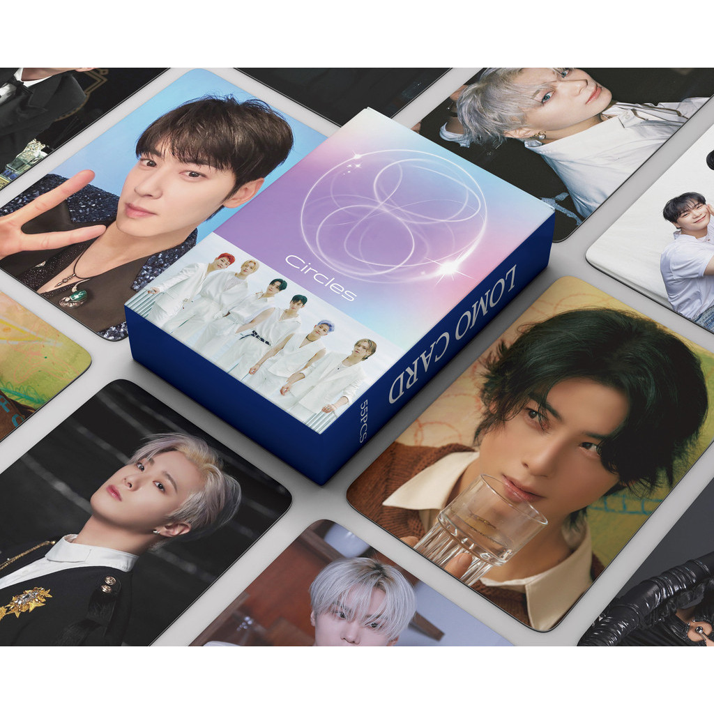 Astro 2024 Circles 8th Anniversary Photocard Lomo Card 55pcs/box ...