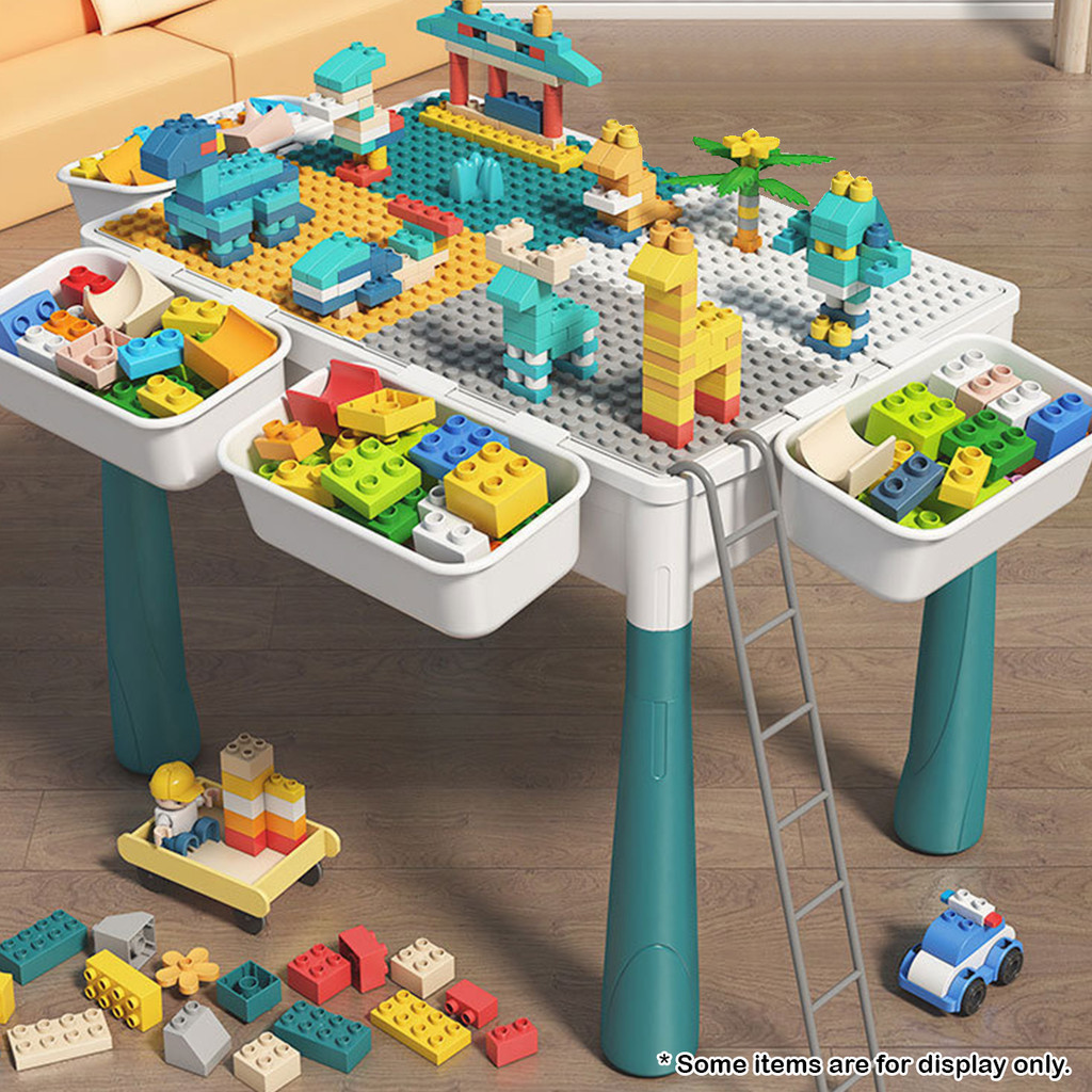 BBD (40x30cm) Children's Building Block Multi-function Game Table HM059 ...