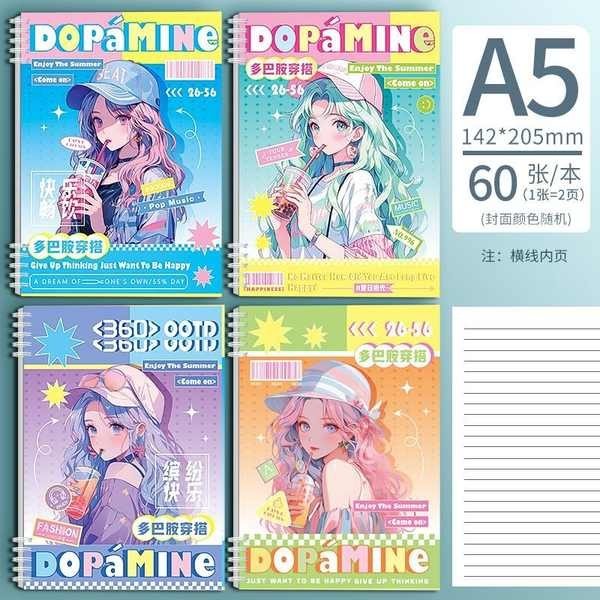 notebook grid notebook cover notebook aesthetic for study Buku nota A5 ...