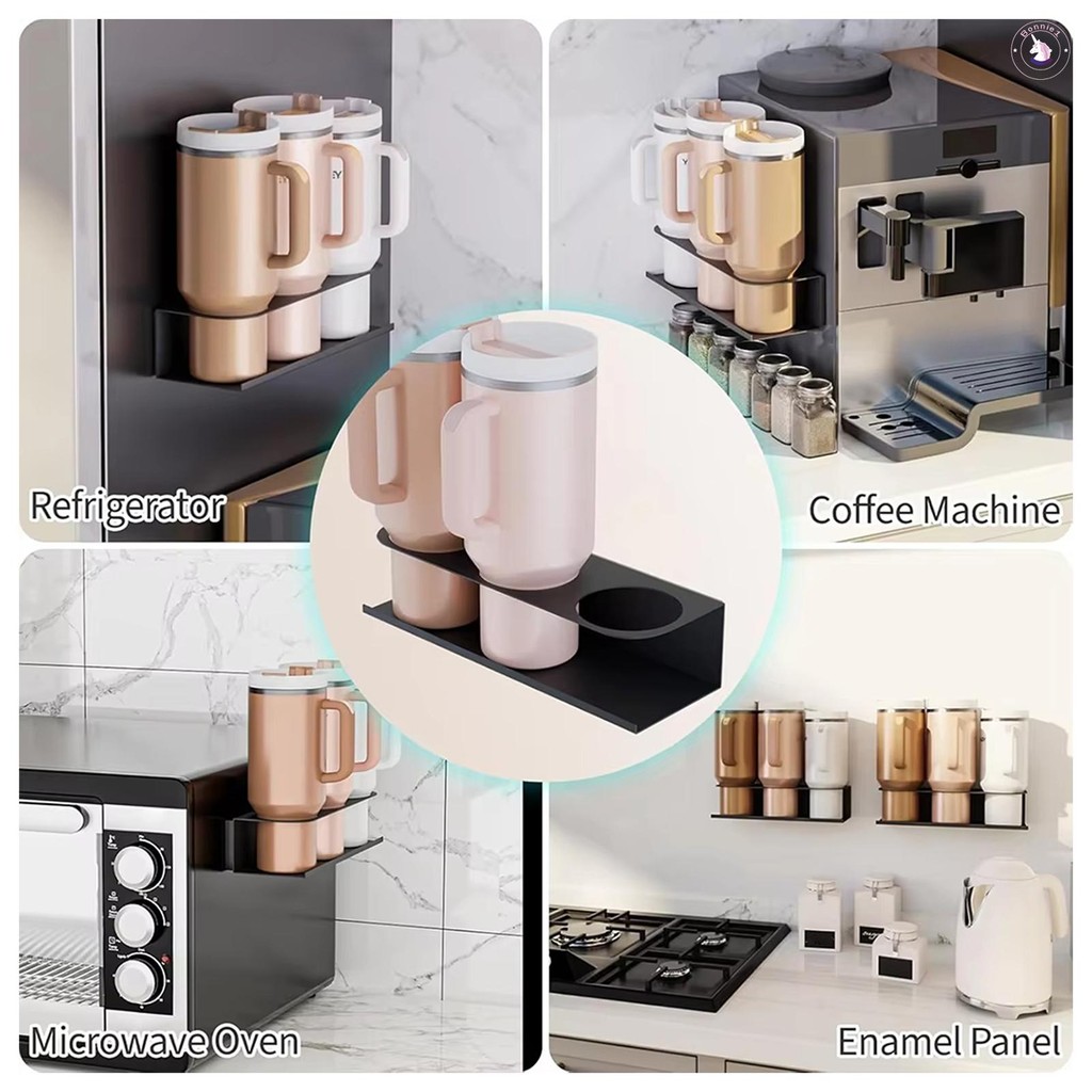 Countertop Drink Rack Bottle Organizer Strong Magnetic Cup Holder ...