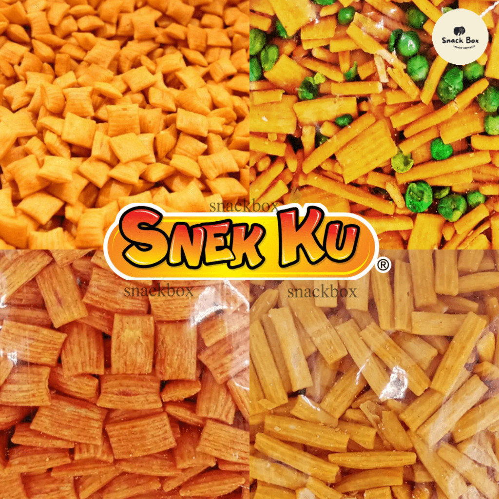 Snek Ku Keropok Perisa Ketam/Bawang Cili/Ayam/3 in 1 250g/500g/1kg/2kg ...
