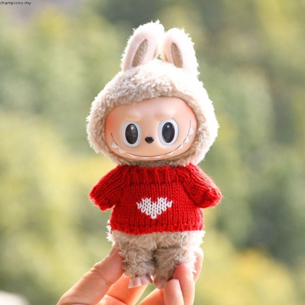 CHAMPIONO Labubu Doll Clothes, Only Selling Clothes Cute Cartoon Labubu ...