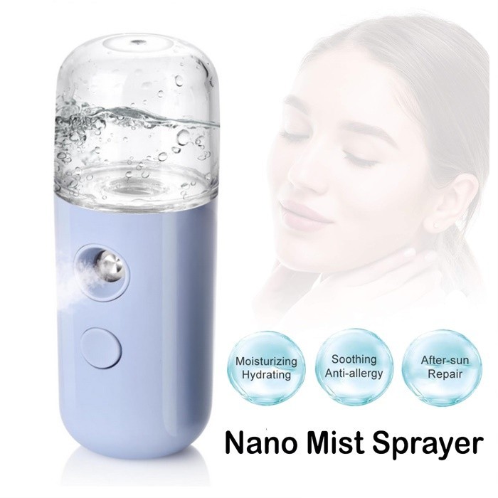 danleoisyaOS-Nano Water Spray - 30ml USB Handy Nano Mist Spray Face ...