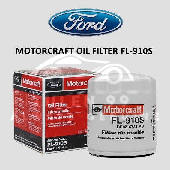 Motorcraft Ford Engine Oil Filter FL910S For Focus/Fiesta /Kuga