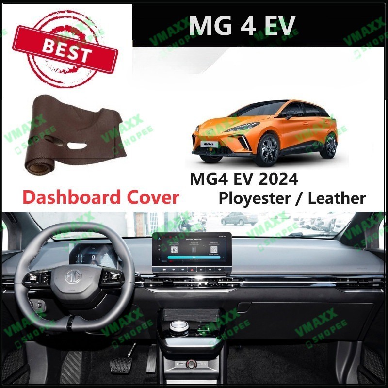 MG4 2024 EV Dashboard Cover Pad Leather Car Accessories Interior Sun ...