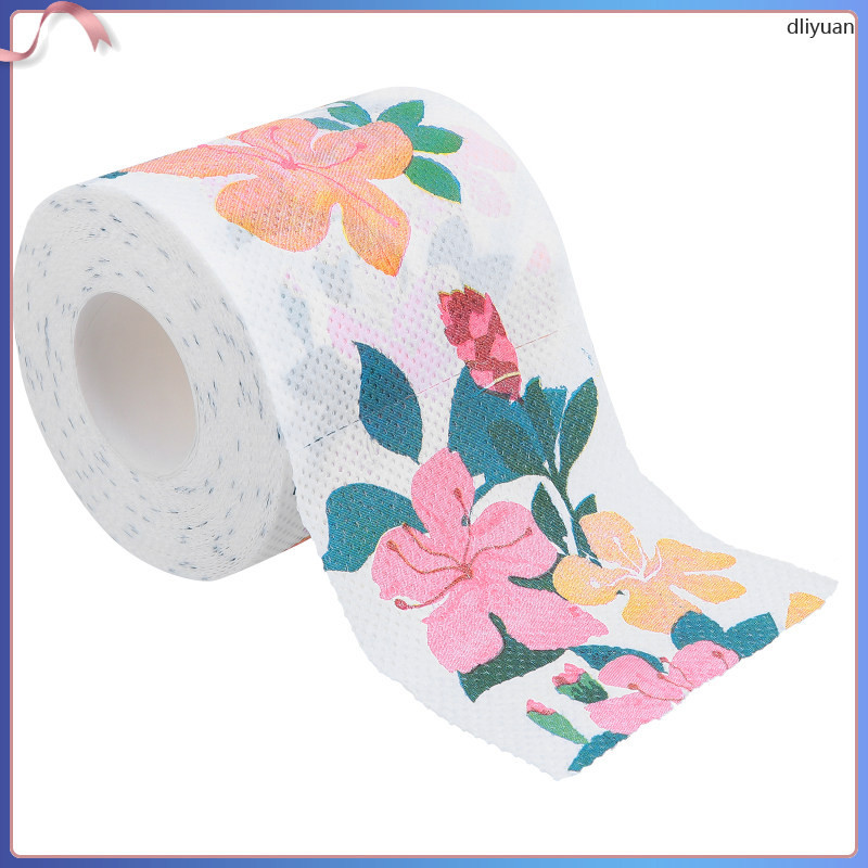 Toilet Tissue Allergyfree Paper Flower Napkins Rolling Bathroom Decor