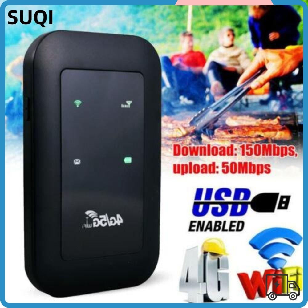LUCKY-SUQI 4G-LTE Adapter Modem Mini Portable Mobile Broadband WiFi ...