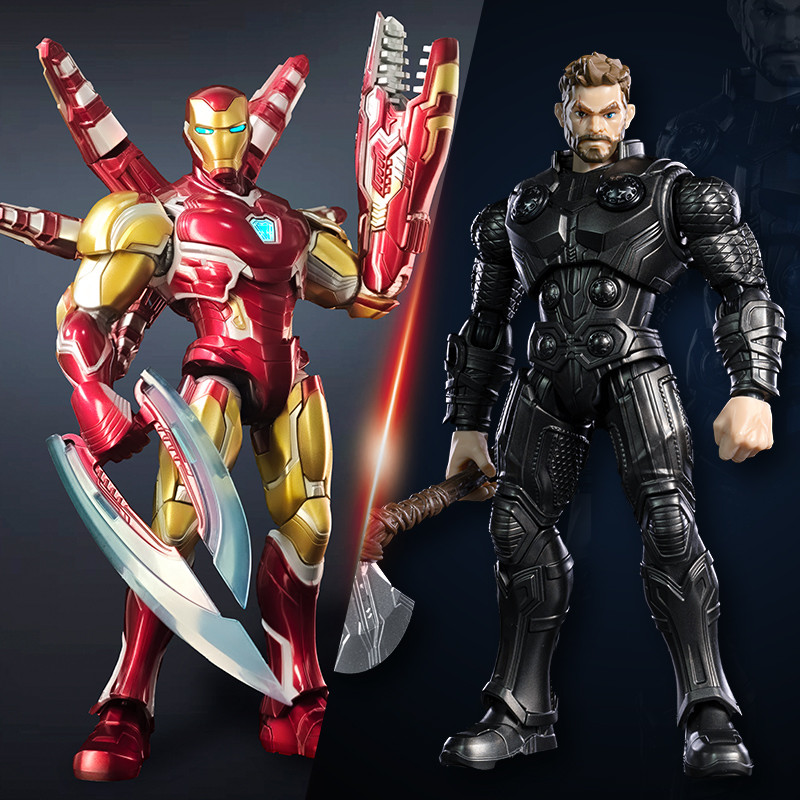 Pluco Building Block Man Marvel Heroes Beyond Edition Iron Man EX ...