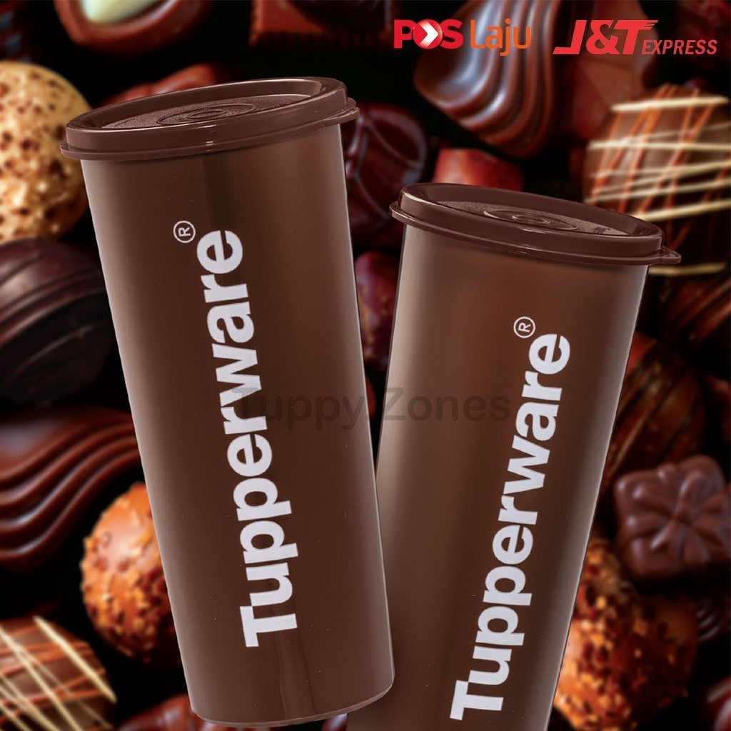 Tupperware Cool Choco Tumbler (1) 470ml | Shopee Malaysia