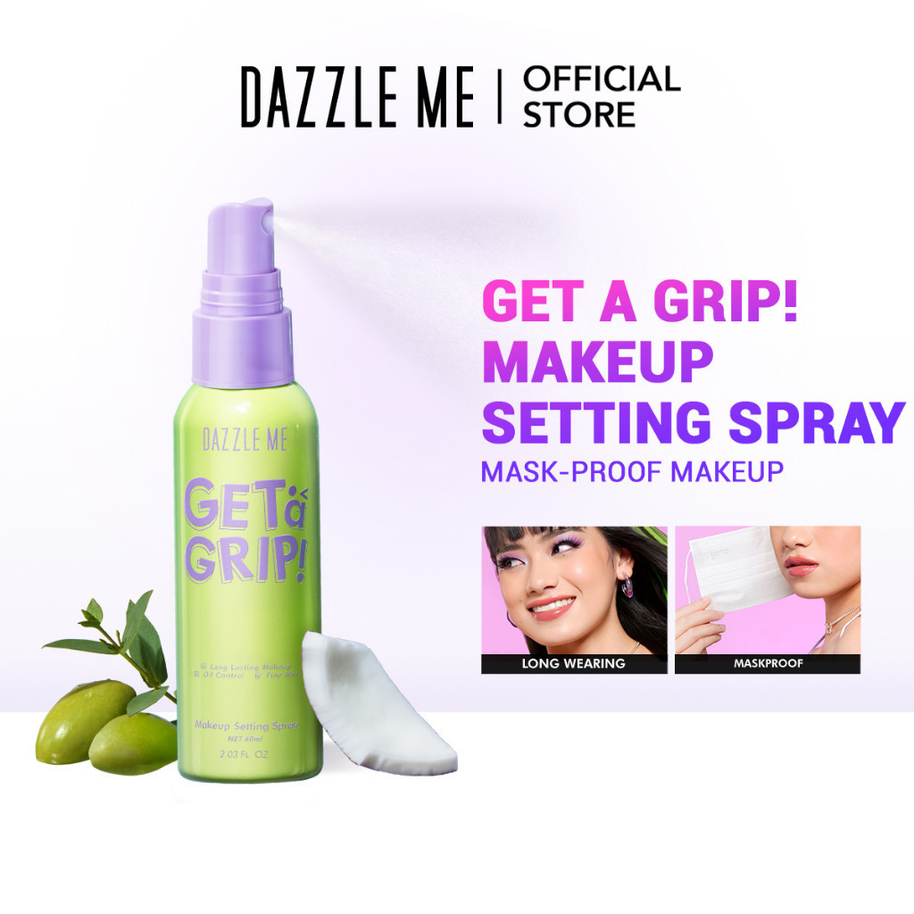 [LOCAL SHIPPING] [BEST SELLER!!] DAZZLE ME Get a Grip Makeup Setting ...